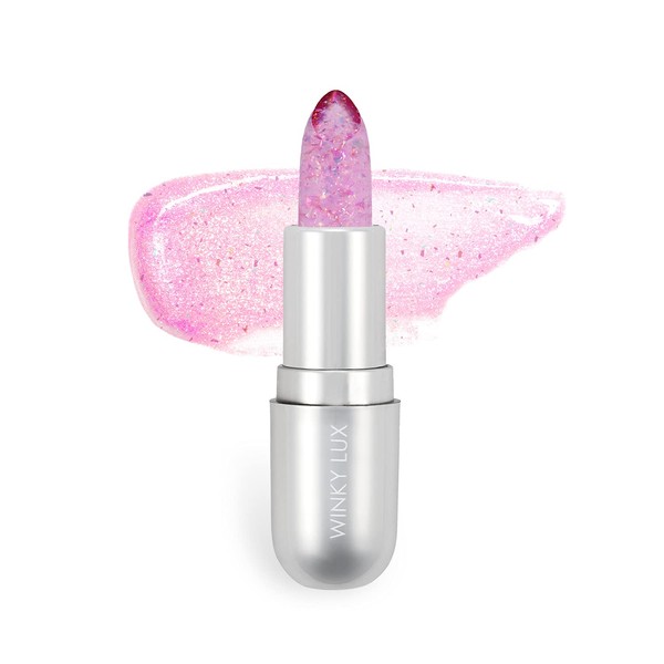 Winky Lux Glimmer Balm, pH Lip Balm, Color Changing Lipstick and Tinted Lip Balm, Vegan Lip Balm, Hydrating Lip Balm, Lavender