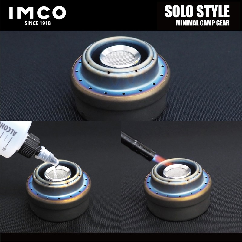 IMCO Automatic Rice Cylinder/Alcohol Stove, Compact/Lightweight (Easy to Cook), Adjustable