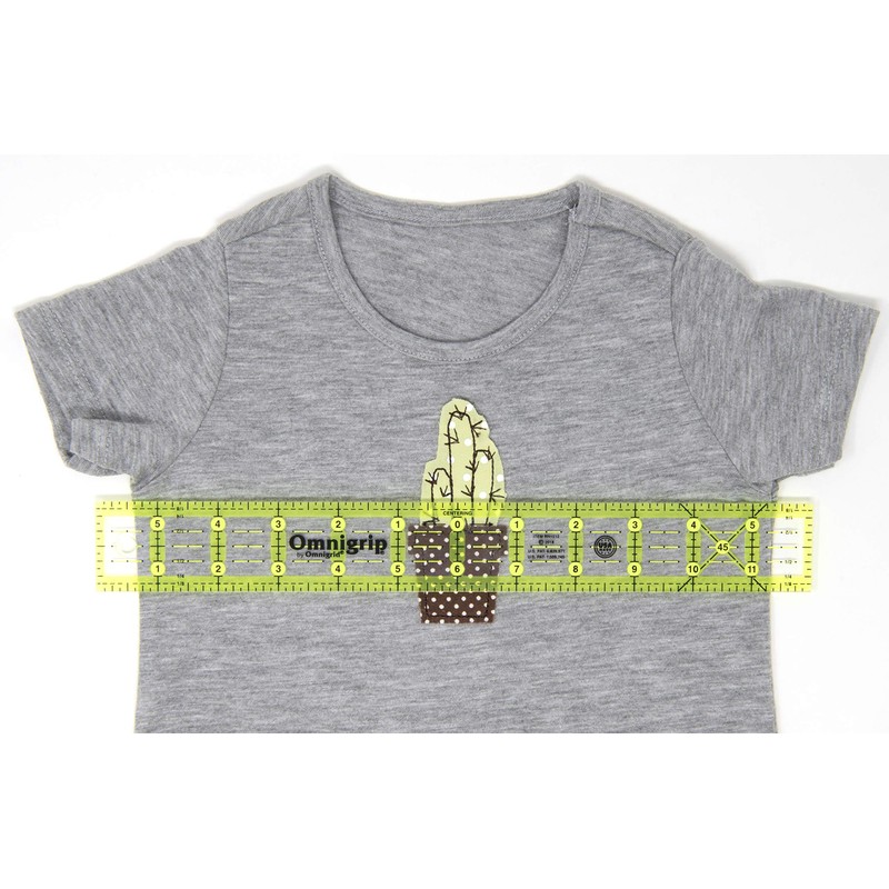 Omnigrid Ruler, 1-? x 12-Inch, Clear