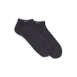 BOSS AS Uni CC Men's Trainer Socks Business Socks 2 Pairs, Charcoal12