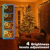 Domolli Christmas Lights 1200 LED 394 FT, IP67 Waterproof Christmastree