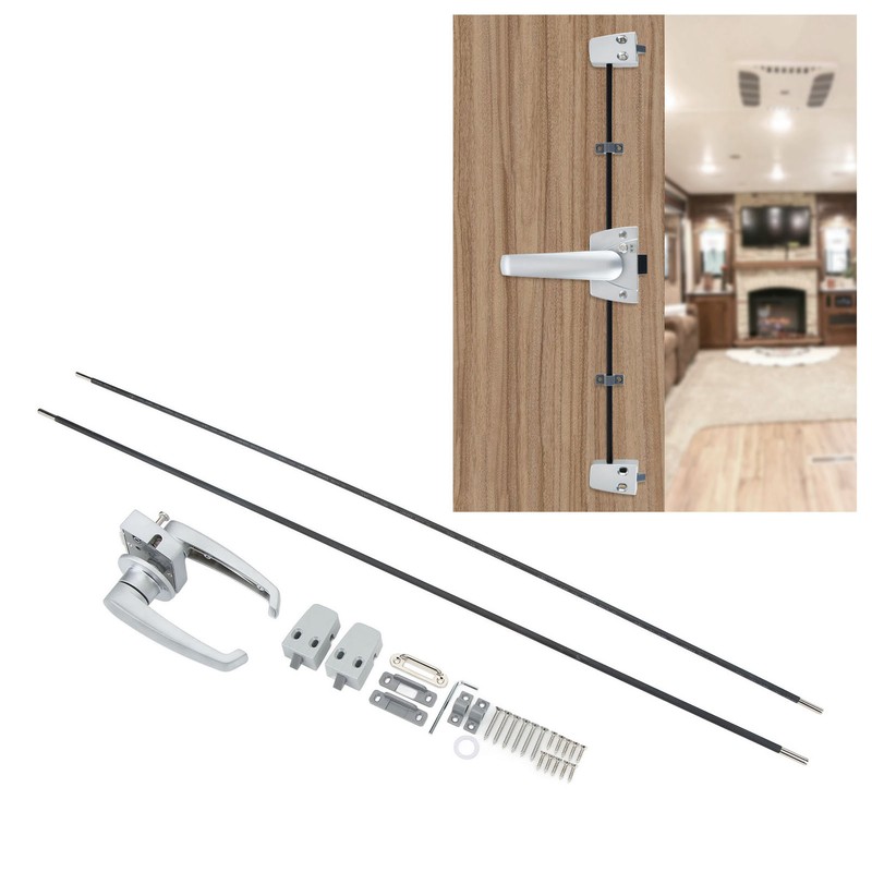 3 Point Entry Lever Lock Aluminum Alloy Door Lock Handle