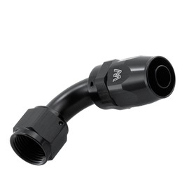 Cubauto-10AN 90 degree Hose End Reusable Swivel 10 AN Fitting.BLACK for Oil Fuel