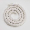 DreadLab - Bendable Spiral Dread Ties (80cm, White with White
