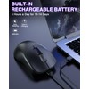 AULA SC580 Wireless Gaming Mouse, Tri-Mode 2.4G/BT5.0/USB-C Gaming Mouse, 10000