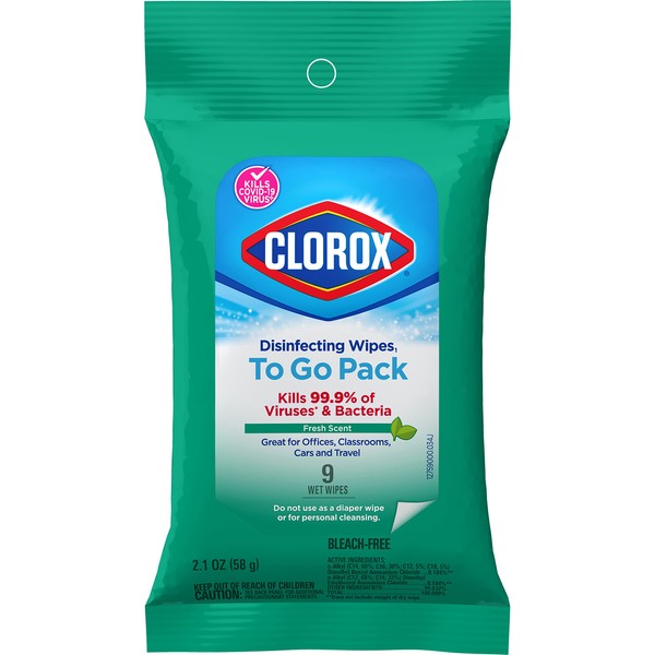 Clorox, fresh Scent, 9 Count wipe
