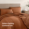 Monbix Comforter King Size, King Comforters Set 7 Piece, Breathable
