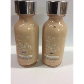 L'Oréal LOT OF 2 - L'Oreal True Match Super Blendable Foundation #C1 Alabaster NEW.