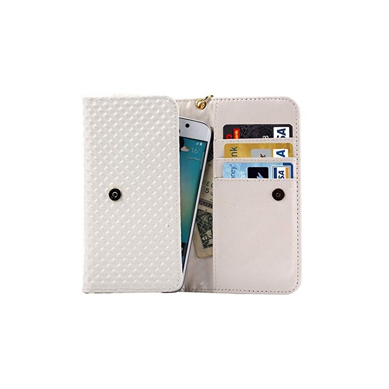 DFV mobile - Cover Premium Case with Design Grid Texture