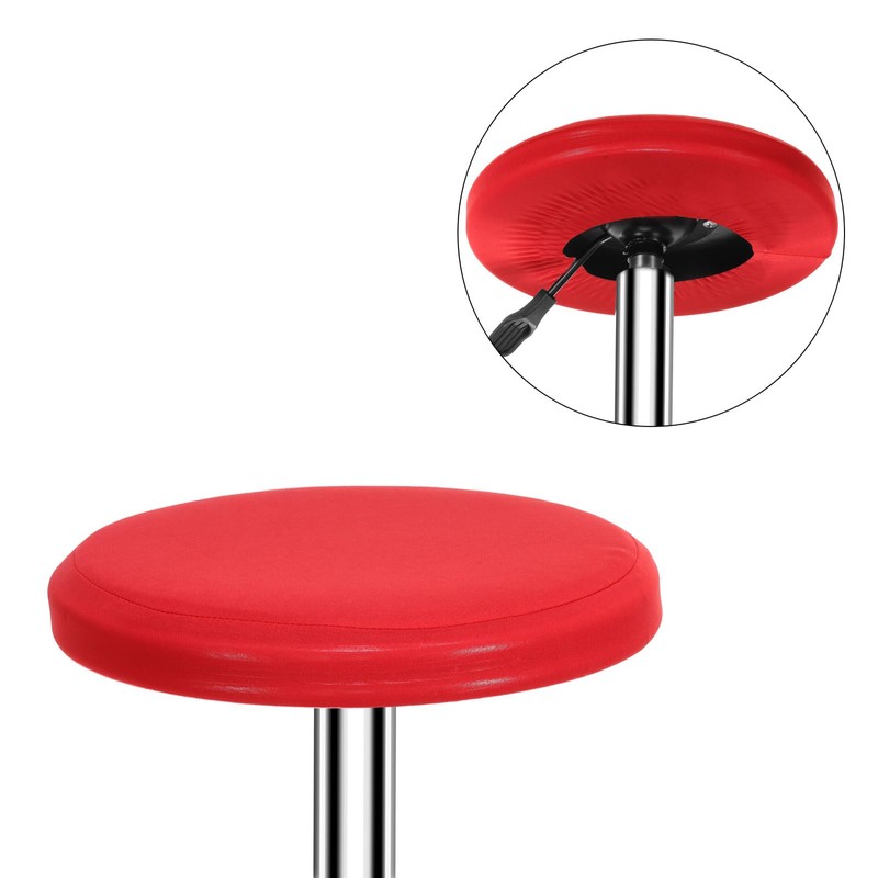 sourcing map Round Bar Stool Covers, 4 Pack Round Seat