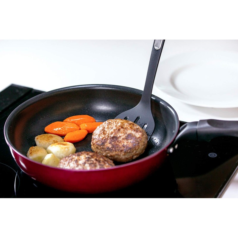 Thermos Nylon Turner Spatula Black Kitchen Tool KT-F001 BK