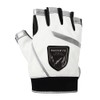 MARUKYU TR-01 Fishing Gloves, 5 Cuts, Large, White/Silver