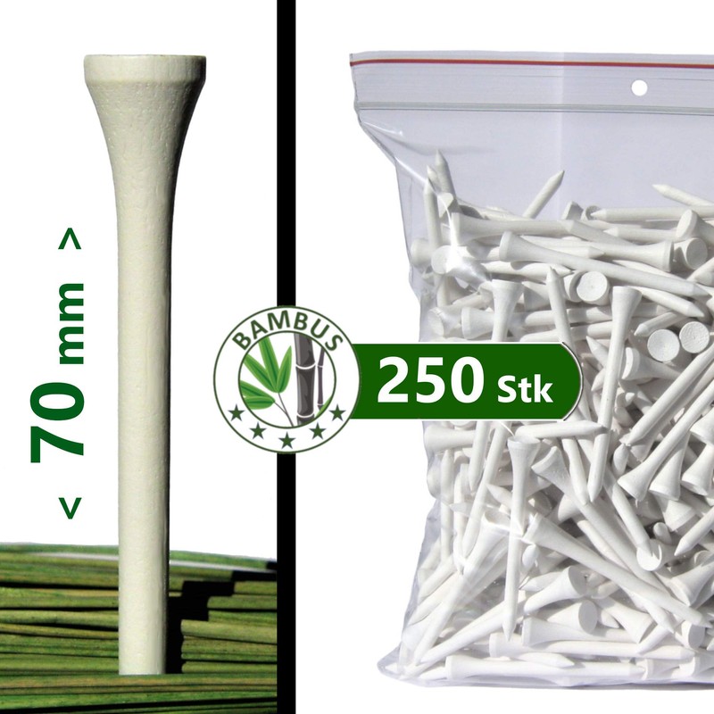 Premium Golf Tees - 70 mm (2 3/4") - Pack