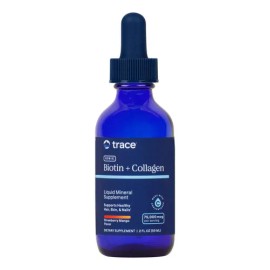 Colgeno Lquido Trace Minerals con Biotina Sabor FresaMango 59ml Vegano                                                                                