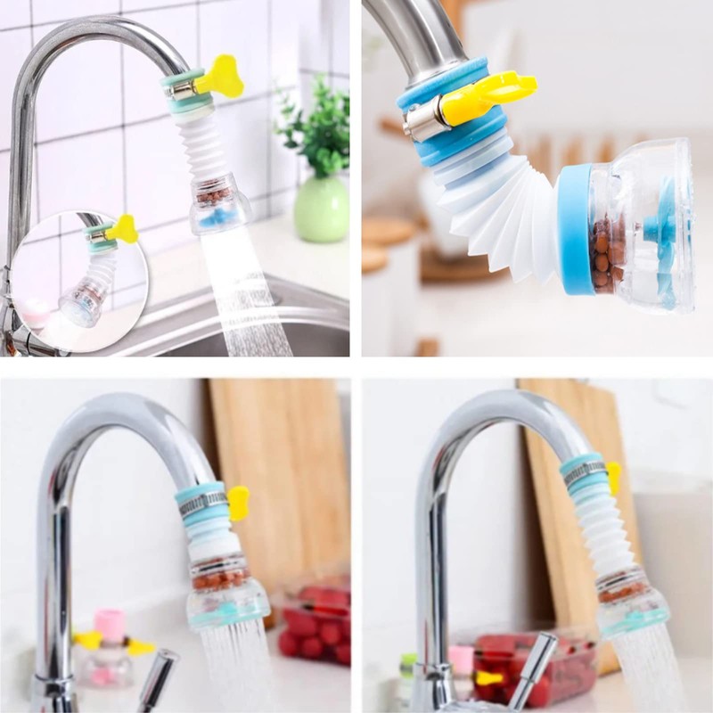 Pack of 6 Mini Tap Water Filter, Water Filter Tap