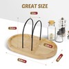 Primo Lines Rotating Napkin Holder for Table with Built-In Space