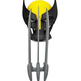 Superhero comic Claws Costume Menswear Superhero Cosplay Stylish 3D print movie replica super hero - Color: Yellow