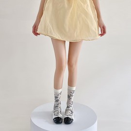 Fasele Women's Socks, Cute, Lolita Jk, Girl, Spring/Summer, Thin, Stylish, School, Stylish, For Girls and Women, Non-stuffy, Breathable, Sweat Absorbent, Everyday Use, Work or School Commute, Ankle