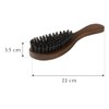 Holz-Leute 1 Hair Brush with Natural Bristles, a Brush Made