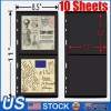 Unbranded Stamp Pages for Stamp Album Binder, 10 Sheet, 2