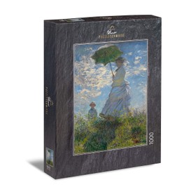 Ulmer Puzzleschmiede - Puzzle Claude Monet, Walk - Painting & Art as a Classic 1000 Piece Puzzle - Puzzle Motif of the Famous Claude Monet Painting from 1875