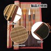 Calligraphy Brush Case, Calligraphy Brush Storage, Thin Bamboo Leather Brush