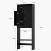 MXARLTR Over The Toilet Storage Cabinet, Over The Toilet Storage