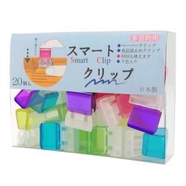 TOHKIN スマートクリップ SMC-L20C Lサイズ クリア 20個入