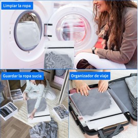 10 PCS Bolsas para Lavar Ropa Delicada,RUISTLI Laundry Bag Clasificación Hay Bolsa Lavanderia Universales,Bolsa de Lavandería de Ropa Interior,Bolsa Lavanderia Cremallera de Gran con Capacidad