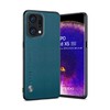 Puxssul Oppo Find X5 Case, Soft TPU Faux Leather Case,