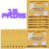 15 Pairs Crystal Collagen 24k Gold Under Eye Gel Pad