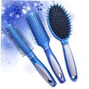 Baluue 3pcs Assorted Massage Comb for Curly Hair Ergonomic Scalp