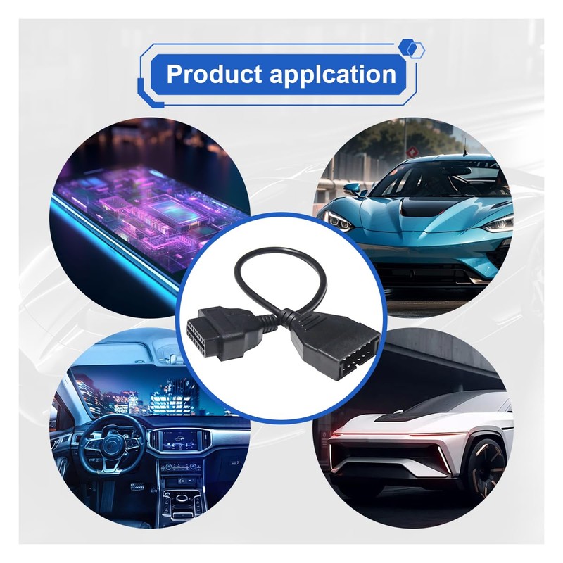 ZIMISI OBD1 Scanner, OBD1 to OBD2 Adapter, Car Code Reader,