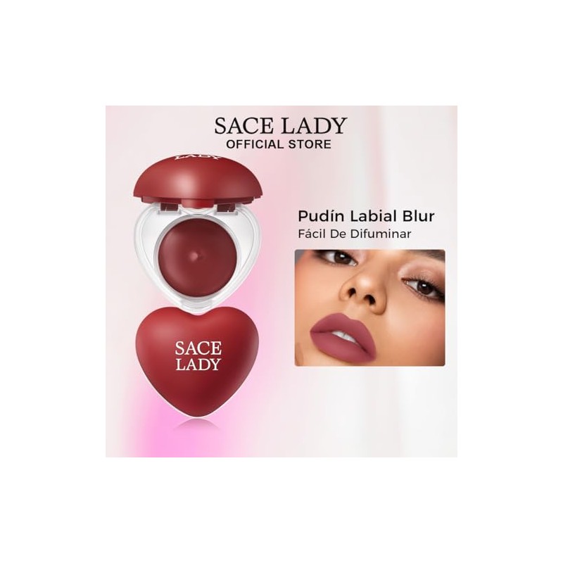 SACE LADY Lip Pudding en Tarro – Tinta Labial Mate