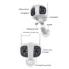 Dual Lens Security Camera 1080P HD 165 Degree Wide Angle