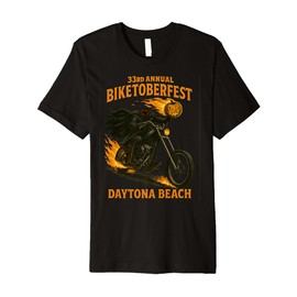 33rd Annual Biketoberfest – Headless Horseman Premium T-Shirt