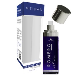 MIST JEWEL Aceite esencial de Romero100% puro y natural para crecimiento de cabello, hidratación de piel y rostro ESSENTIALS, Uso Cosmético (Romero, 100ml)