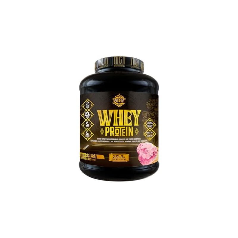 Whey Protein Mayan Gold Nutrition sabor Fresa