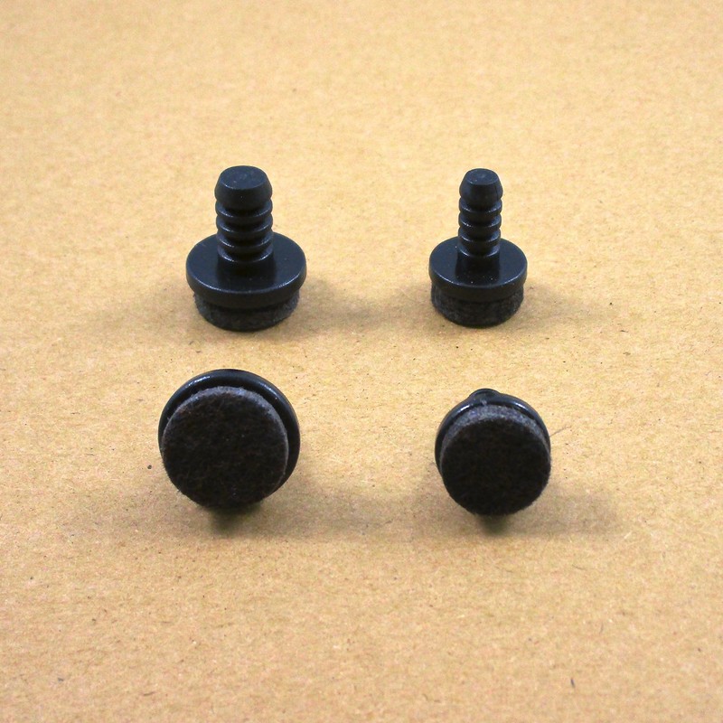 Ajile® - 16 pieces - Protective push-in feet with felt