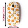 2.4G Wireless Mouse with Cute Pattern Design for All Laptops