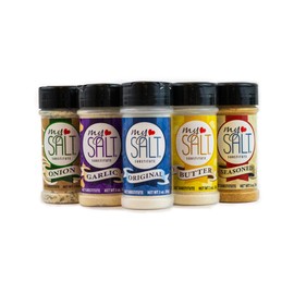 MySALT Pantry Staples Set - All 5 Sodium Free Varieties Are Essential to a Well-Stocked Heart Healthy Kitchen