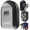 Magnetic Key Holder with Lock, COITEK Magnetic Key Box Hidden
