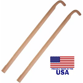 Foxy 391 Garden Plow Handle, Ash Wood, Pair