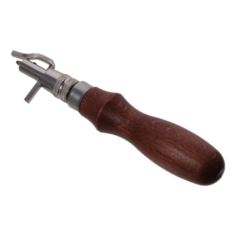 7pcs Adjustable Leather Stitching Groover Leather Edge Bevelers Working Tools