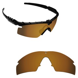 Alphax Flare Gold Polarized Replacement Lenses for Oakley Si M Frame 3.0 OO9146