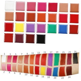 Mikinona Colors Lip Gloss Lipstick Palette Multifunctional Cosmetic Makeup Kit for Women Lasting Moisturizer for Beauty Enthusiasts