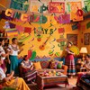 Muswarm 24Pcs Cinco de Mayo Party Decorations Set, Mexico Fiesta
