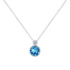 judypaul Women's S925 Silver Necklace, Length 15.7 + 2.4 inches