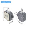 sourcing map Limit Switch Roller Plunger JW2-11H/LTH Mount 1NC+1NO 3D