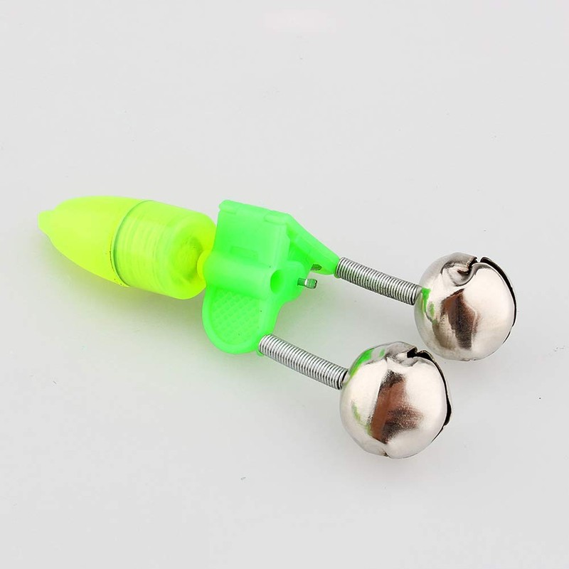 Fish Ring Bite Double Bells, 10 x Night Fishing Accessories,